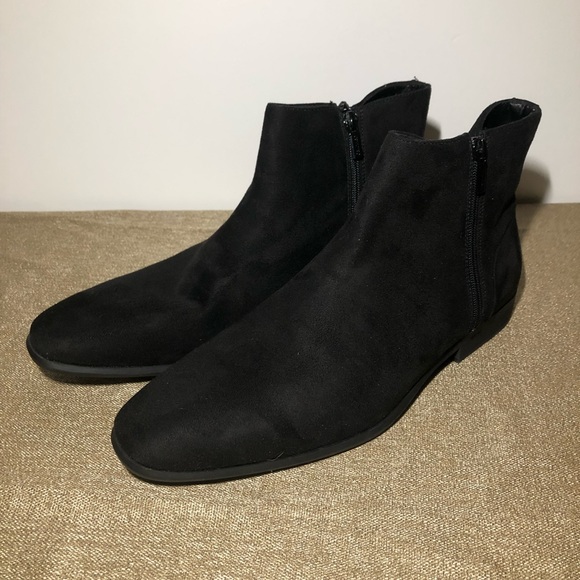 Calvin Klein Chelsea boot black suede. Mens 12 - Picture 1 of 7
